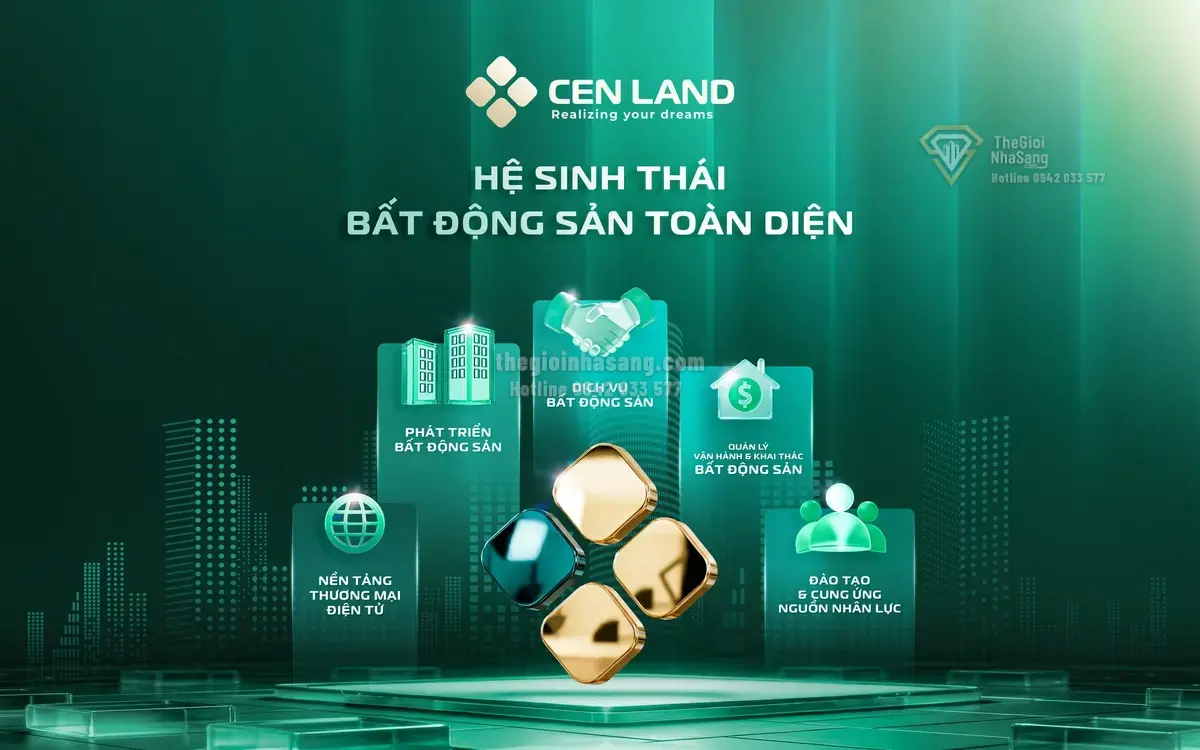 Cen Land Báo Lãi Năm 2025 Tăng Gần 80%: Dòng Tiền Kinh Doanh Đảo Chiều và Chiến Lược Phát Triển Hệ Sinh Thái Bất Động Sản Toàn Diện