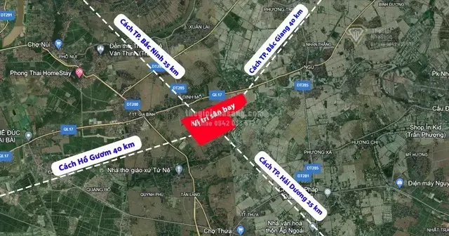 Chính sách bồi thường đất đặc thù cho người dân Bắc Ninh trong dự án sân bay quốc tế Gia Bình