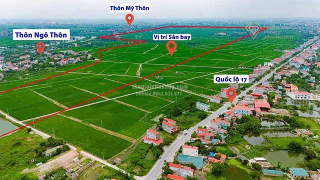 Chính sách bồi thường đất đặc thù cho người dân Bắc Ninh trong dự án sân bay quốc tế Gia Bình