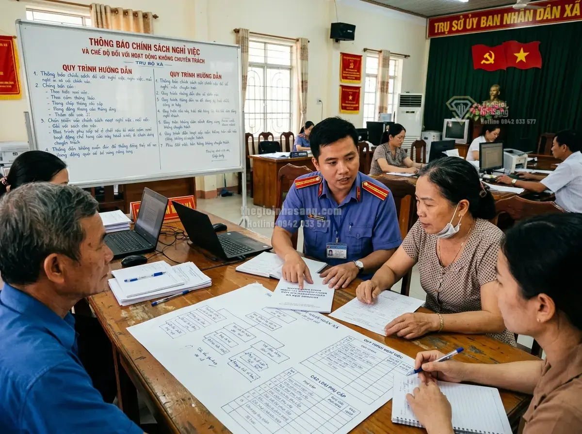 Chính Sách Giải Quyết Người Hoạt Động Không Chuyên Trách Thôn, Tổ Dân Phố: Tác Động và Cơ Hội Đầu Tư Bất Động Sản 2026