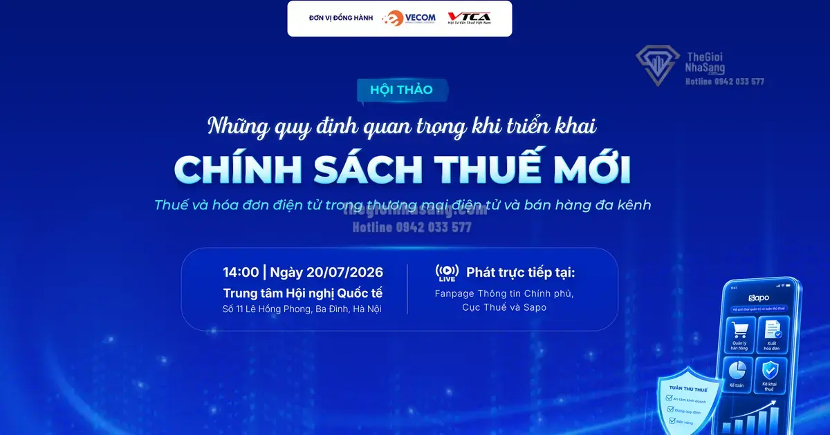 Chính sách thuế mới 2026 và tác động đến thị trường bất động sản cao cấp tại Việt Nam