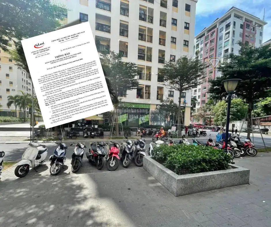 Chủ đầu tư CityLand Park Hills khẳng định quyền sở hữu và bán chỗ đậu xe ô tô tại chung cư Gò Vấp