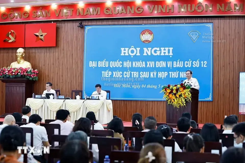 Chủ tịch Quốc hội Trần Thanh Mẫn: Định hướng sửa đổi Luật Đất đai và phát triển đô thị đặc biệt tại TP. Hồ Chí Minh