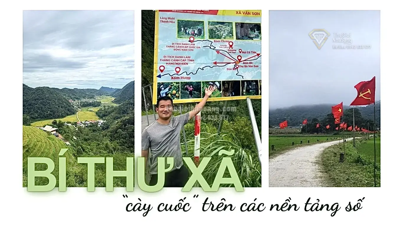 Chuyển đổi số vùng cao: Bí thư xã Vân Sơn và hành trình quảng bá du lịch bền vững qua nền tảng số