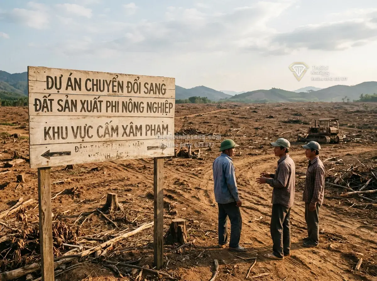 Chuyển Mục Đích Đất Rừng Sản Xuất Sang Đất Sản Xuất Phi Nông Nghiệp: Cập Nhật Thủ Tục và Chính Sách Mới 2026