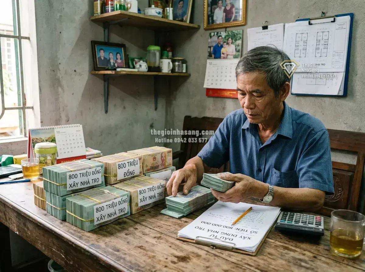 Có nên đầu tư xây nhà trọ tại Bình Dương với 200m2 đất và 800 triệu đồng?