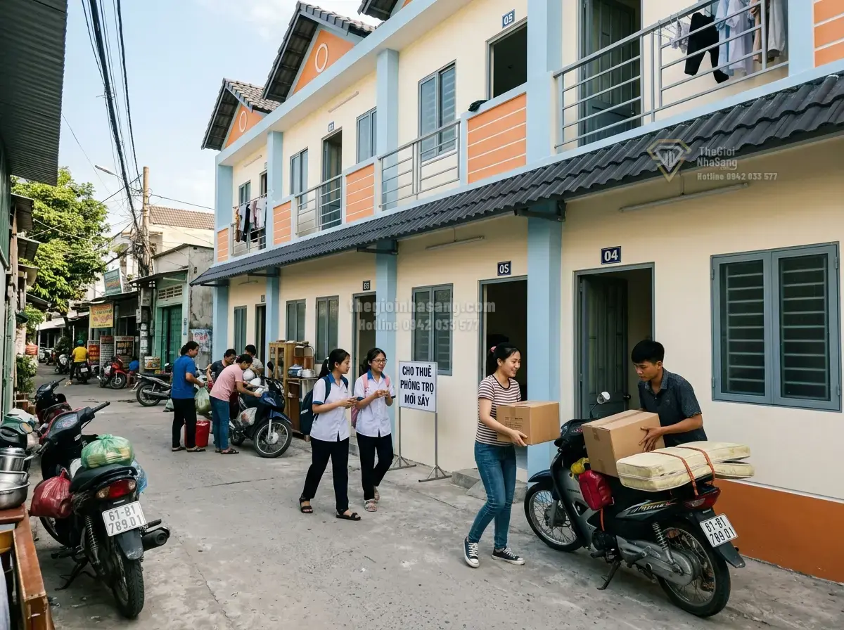 Có nên đầu tư xây nhà trọ tại Bình Dương với 200m2 đất và 800 triệu đồng?