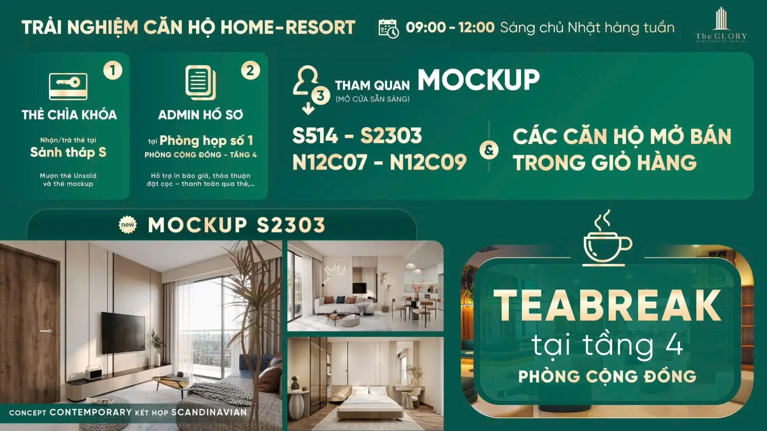 The GLORY: Nơi Ánh Sáng, Tối Giản và Sự Thư Giãn Giao Hòa