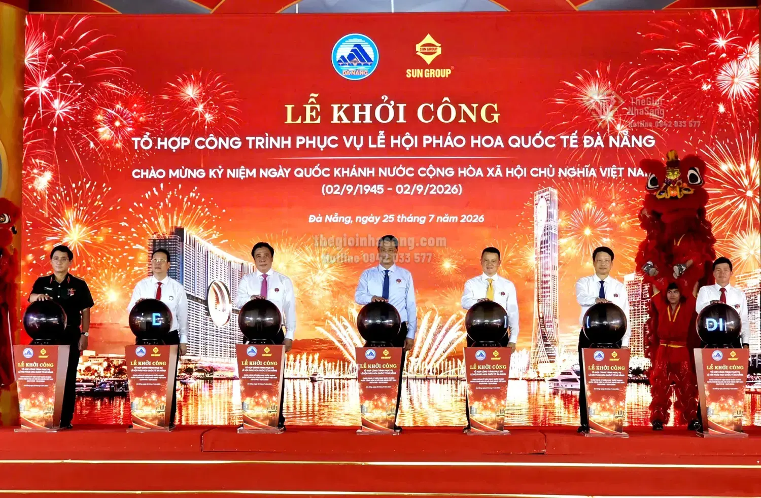 Đà Nẵng Khởi Công Tổ Hợp Công Trình Phục Vụ Lễ Hội Pháo Hoa Quốc Tế: Cú Hích Mới Cho Thị Trường Bất Động Sản Ven Sông Hàn