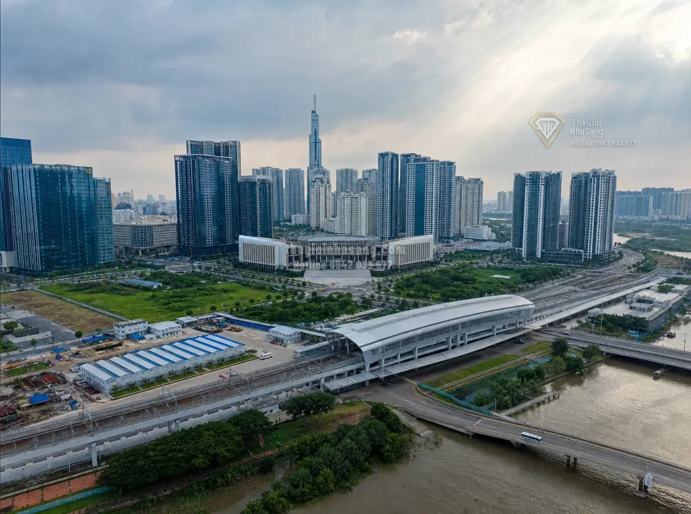 Đại Quang Minh đề xuất quy hoạch khu TOD hơn 246 ha quanh ga Thủ Thiêm: Cơ hội đột phá cho thị trường bất động sản TP HCM