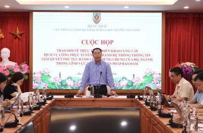Đẩy Mạnh Dịch Vụ Công Trực Tuyến Đăng Ký Biện Pháp Bảo Đảm: Bước Tiến Mới Trong Quản Lý Tài Sản và Bất Động Sản
