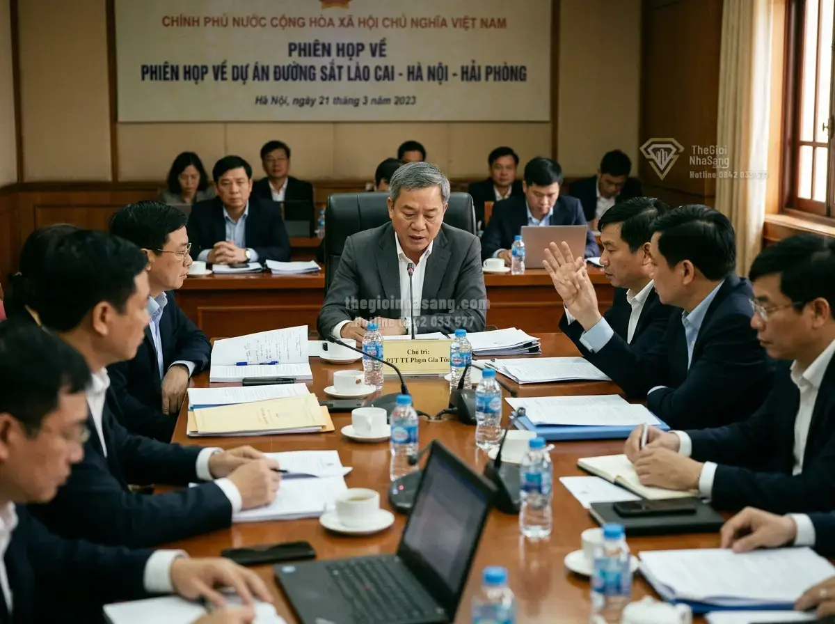 Đẩy Nhanh Tiến Độ Dự Án Đường Sắt Lào Cai - Hà Nội - Hải Phòng: Cơ Hội Mới Cho Thị Trường Bất Động Sản Và Hạ Tầng Việt Nam 2026
