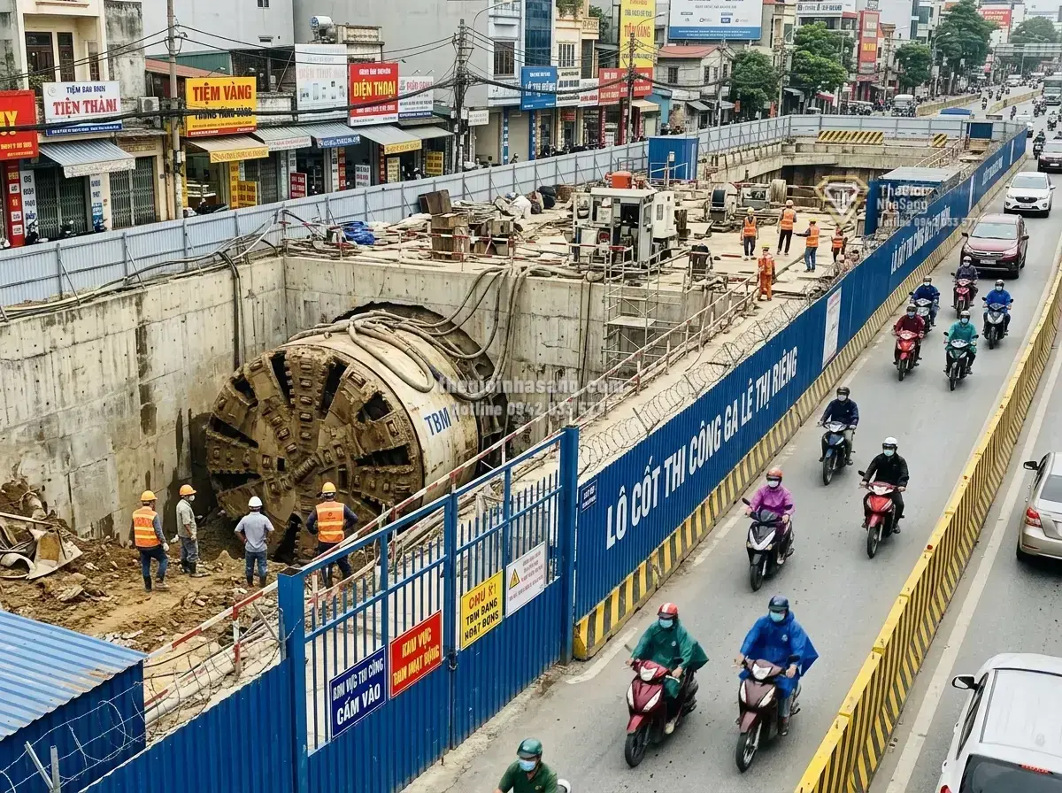 Đẩy Nhanh Tiến Độ Metro Số 2: Cú Hích Mạnh Mẽ Cho Thị Trường Bất Động Sản TP.HCM Năm 2026