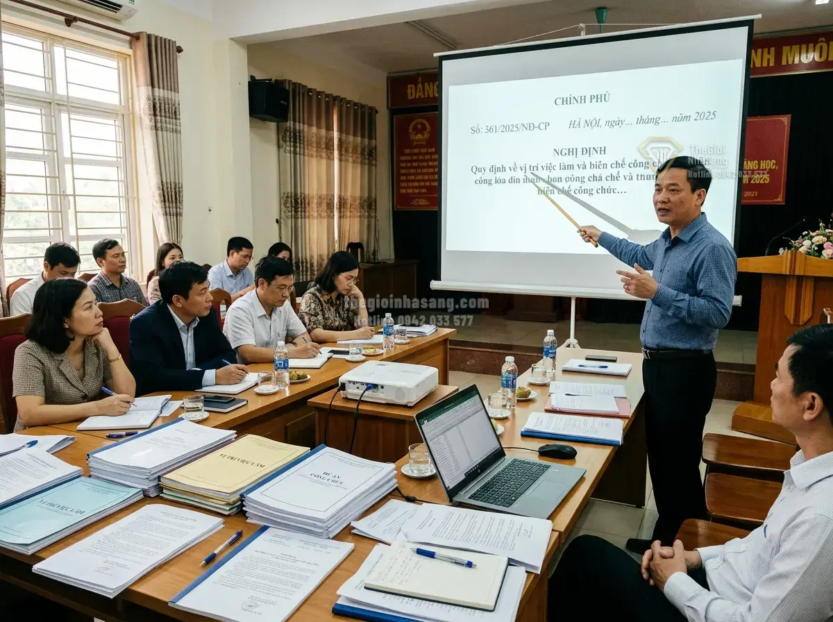 Điều kiện xếp ngạch chuyên viên chính tại cấp xã và tác động đến quản lý nhân sự trong lĩnh vực bất động sản