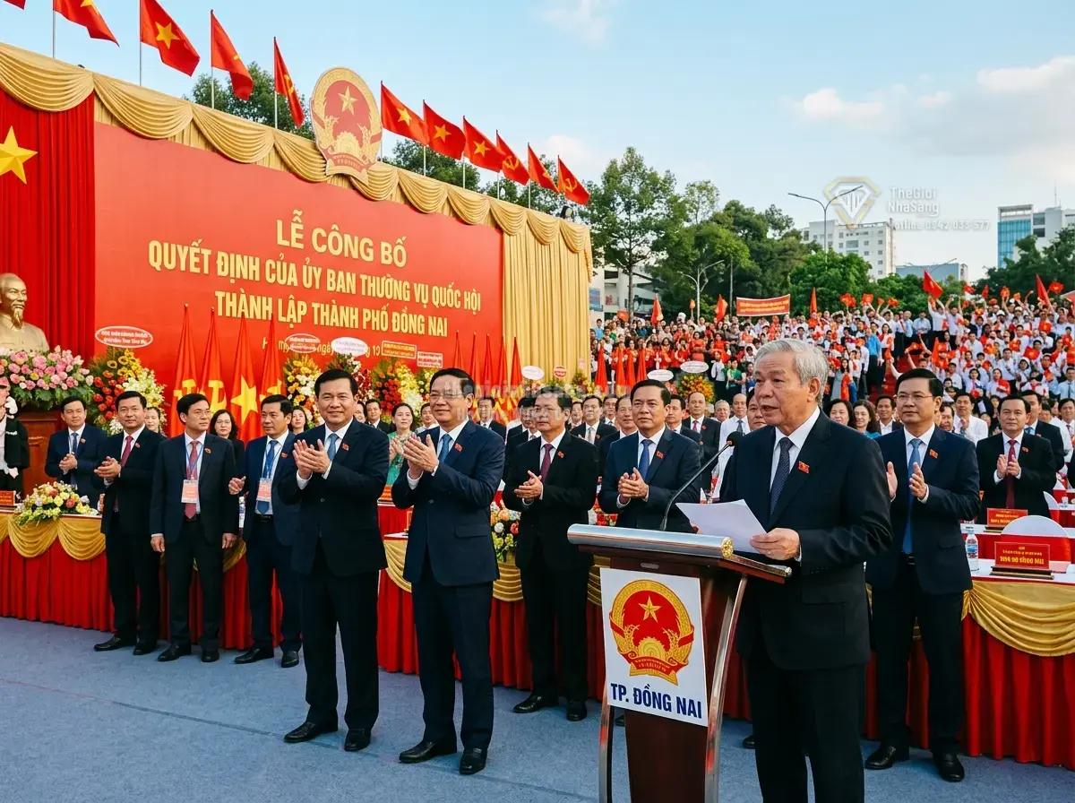 Đồng Nai chính thức đạt tiêu chí đô thị loại I: Cơ hội vàng cho thị trường bất động sản và phát triển hạ tầng