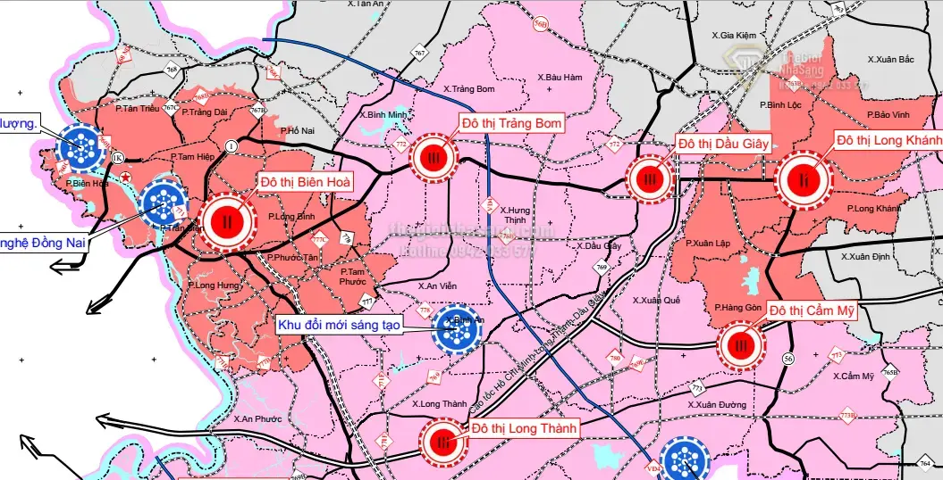 Đồng Nai công bố danh mục đô thị loại II: Bước tiến chiến lược thúc đẩy phát triển đô thị hiện đại và bền vững