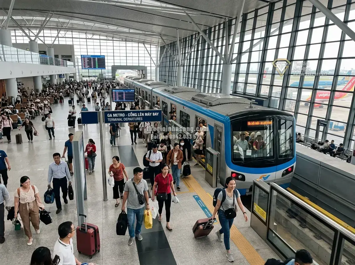 Đồng Nai Đẩy Nhanh Hai Dự Án Metro Kết Nối Sân Bay Long Thành: Cơ Hội Vàng Cho Thị Trường Bất Động Sản Cao Cấp