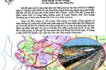 Đồng Nai Thông Qua 3 Siêu Dự Án Hạ Tầng Hơn 110.000 Tỷ: Bước Đột Phá Cho Thị Trường Bất Động Sản Cao Cấp Đông Nam Bộ