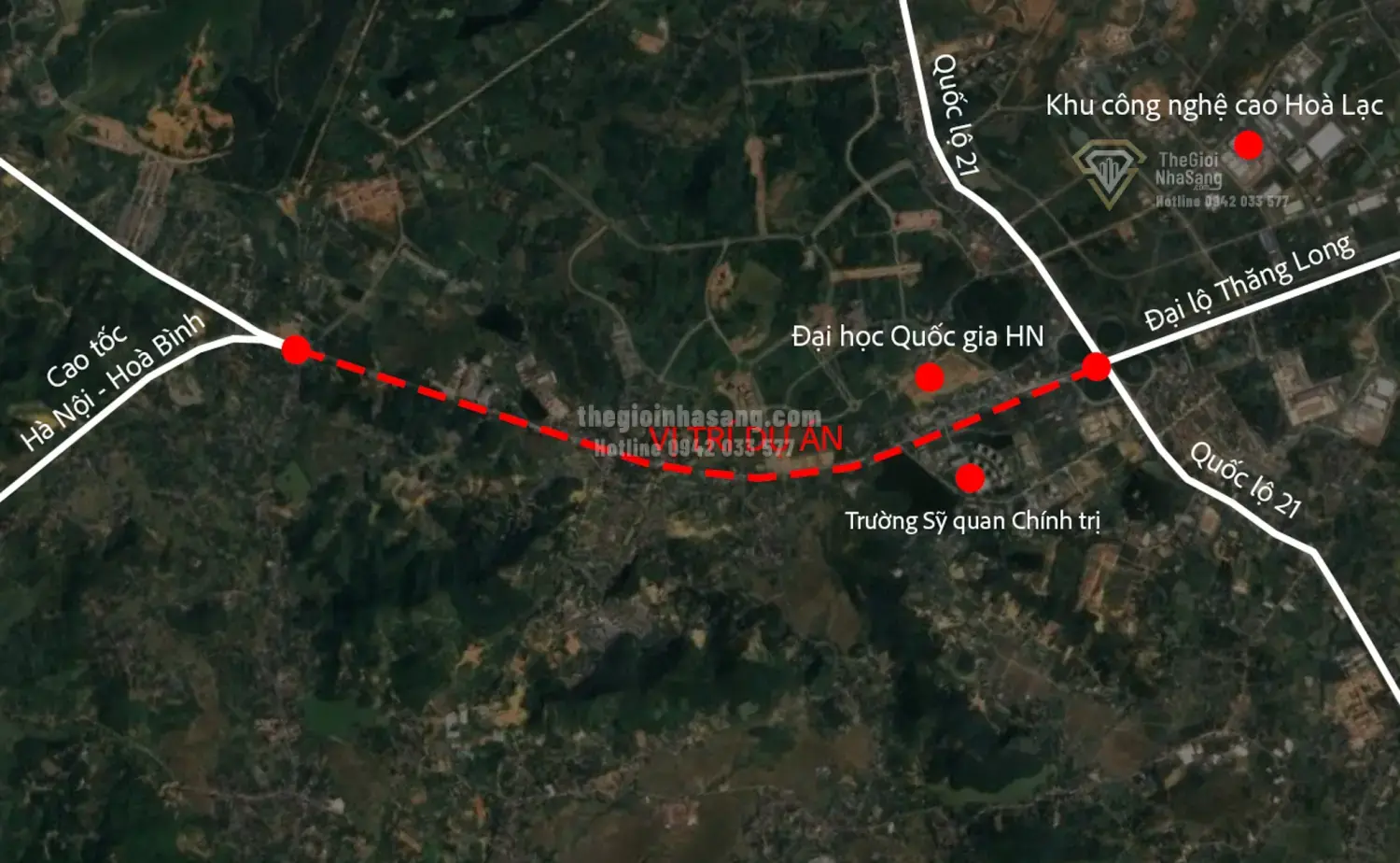 Dự án đường nối Đại lộ Thăng Long - Cao tốc Hà Nội – Hòa Bình: Bước ngoặt hạ tầng thúc đẩy thị trường bất động sản phía Tây Hà Nội