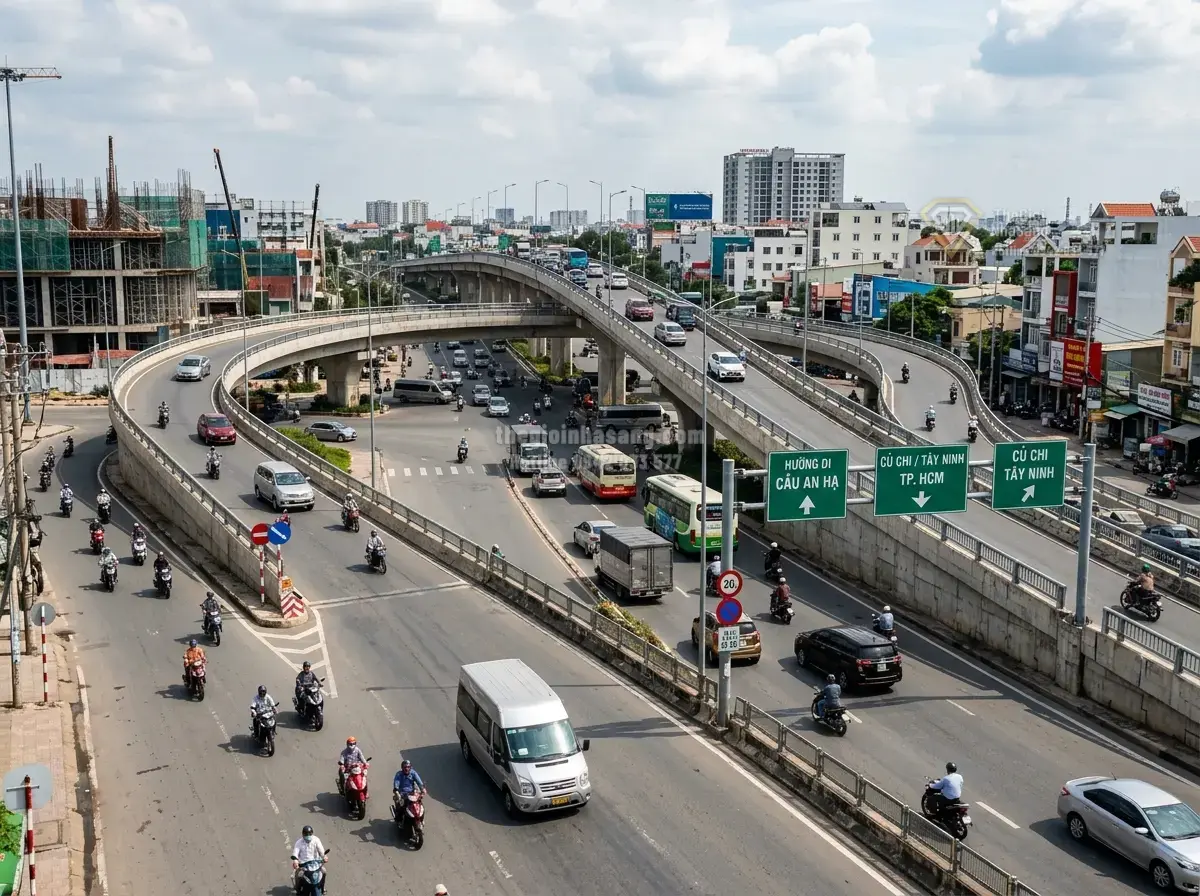 Dự án Đường Nối Quốc lộ 22 – Vành đai 4: Bước Đột Phá Hạ Tầng Giao Thông Tây Bắc TP.HCM