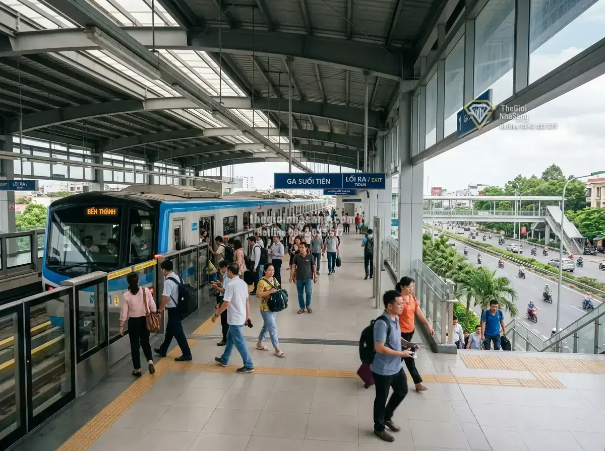 Dự Án Kéo Dài Tuyến Metro TPHCM – Long Thành: Cơ Hội Vàng Cho Thị Trường Bất Động Sản Vùng Đô Thị Vành Đai