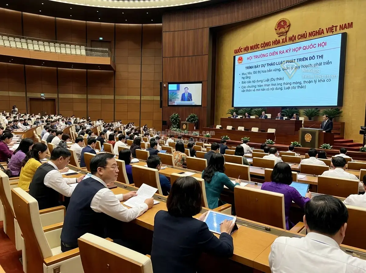 Dự án Luật Phát triển Đô thị: Bước Đột Phá Mới Cho Thị Trường Bất Động Sản Việt Nam 2026