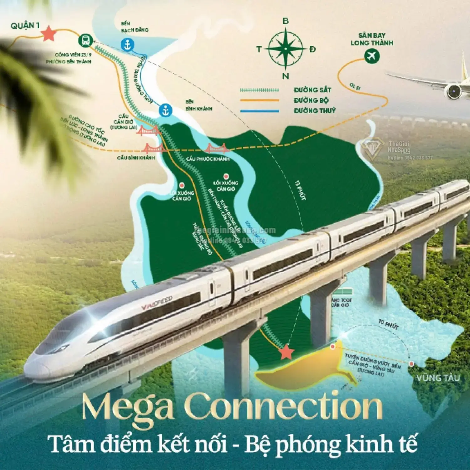 Dự án Metro Bến Thành - Cần Giờ: Bước tiến đột phá thúc đẩy thị trường bất động sản TP.HCM