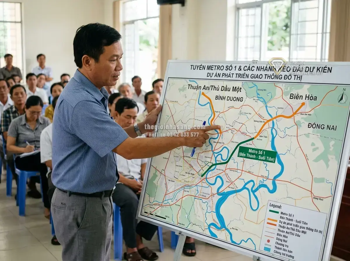 Dự án Metro Bình Dương 32,5 km: Đòn bẩy hạ tầng thúc đẩy thị trường bất động sản vùng Đông Nam Bộ