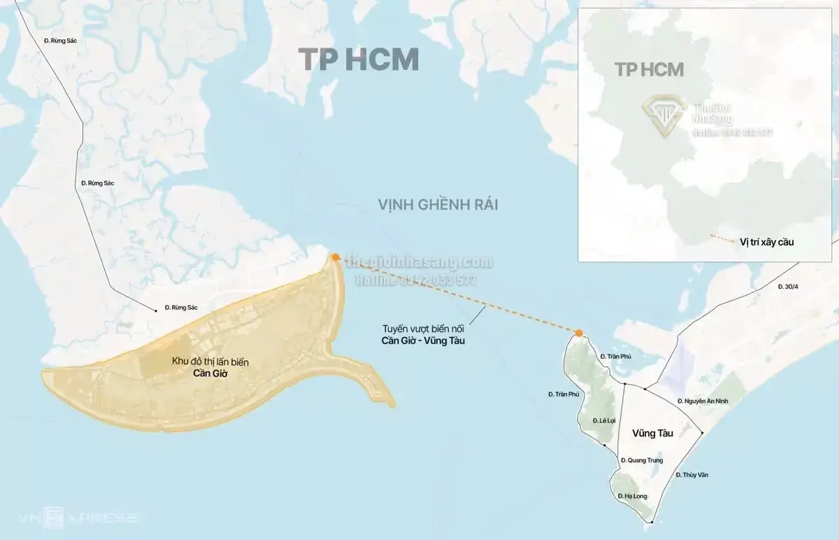 Đường Vượt Biển Cần Giờ - Vũng Tàu: Bước Đột Phá Kết Nối Vùng, Thúc Đẩy Bất Động Sản Và Hạ Tầng Giao Thông