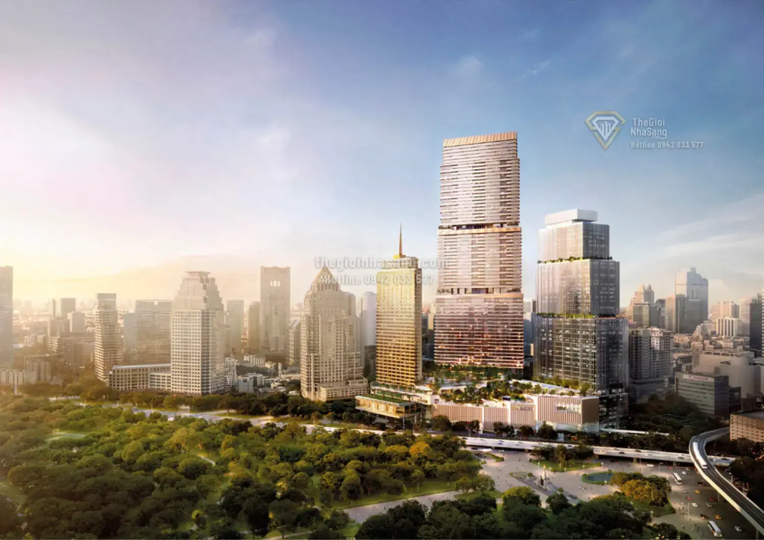 Dusit Thani Bangkok: Biểu Tượng Khách Sạn Thái Lan Tái Thiết Trong Dự Án Bất Động Sản Phức Hợp 1,3 Tỷ USD