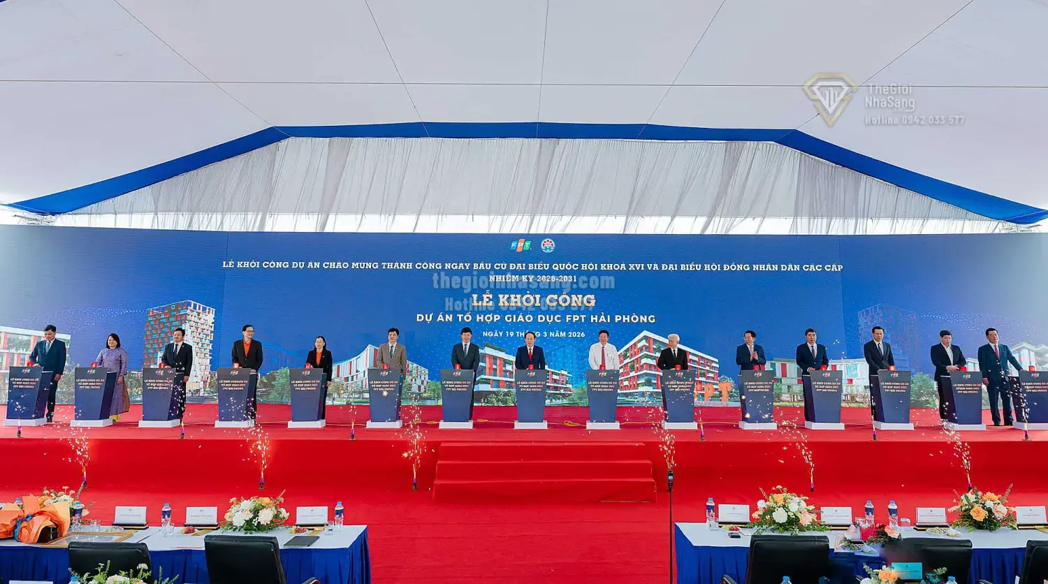 FPT Khởi Công Tổ Hợp Giáo Dục 650 Tỷ Tại Hải Phòng: Cú Hích Mới Cho Thị Trường Bất Động Sản Đô Thị