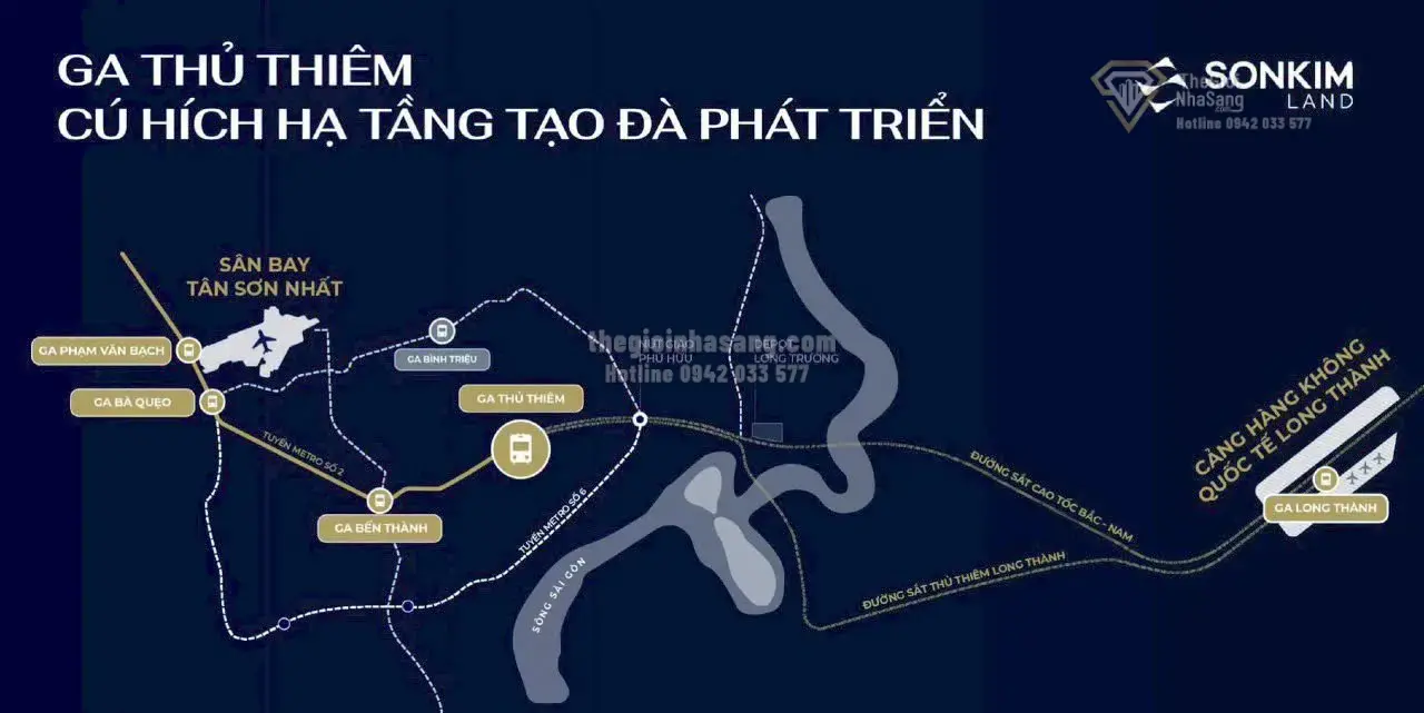 Ga Thủ Thiêm: Cú Hích Hạ Tầng Đột Phá Mở Ra Cơ Hội Vàng Cho Bất Động Sản TP.HCM