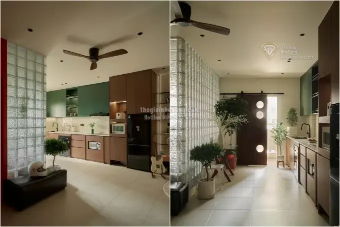 Gạch kính - Vật liệu tạo điểm nhấn và giải pháp chiếu sáng tối ưu cho không gian sống hiện đại