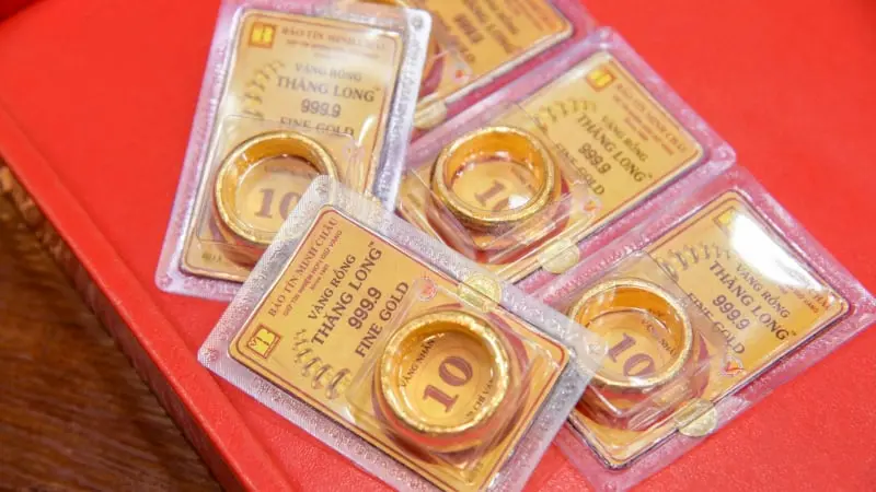 Giá vàng hôm nay 31/10: Vàng SJC và nhẫn giảm, đi ngược xu hướng thế giới