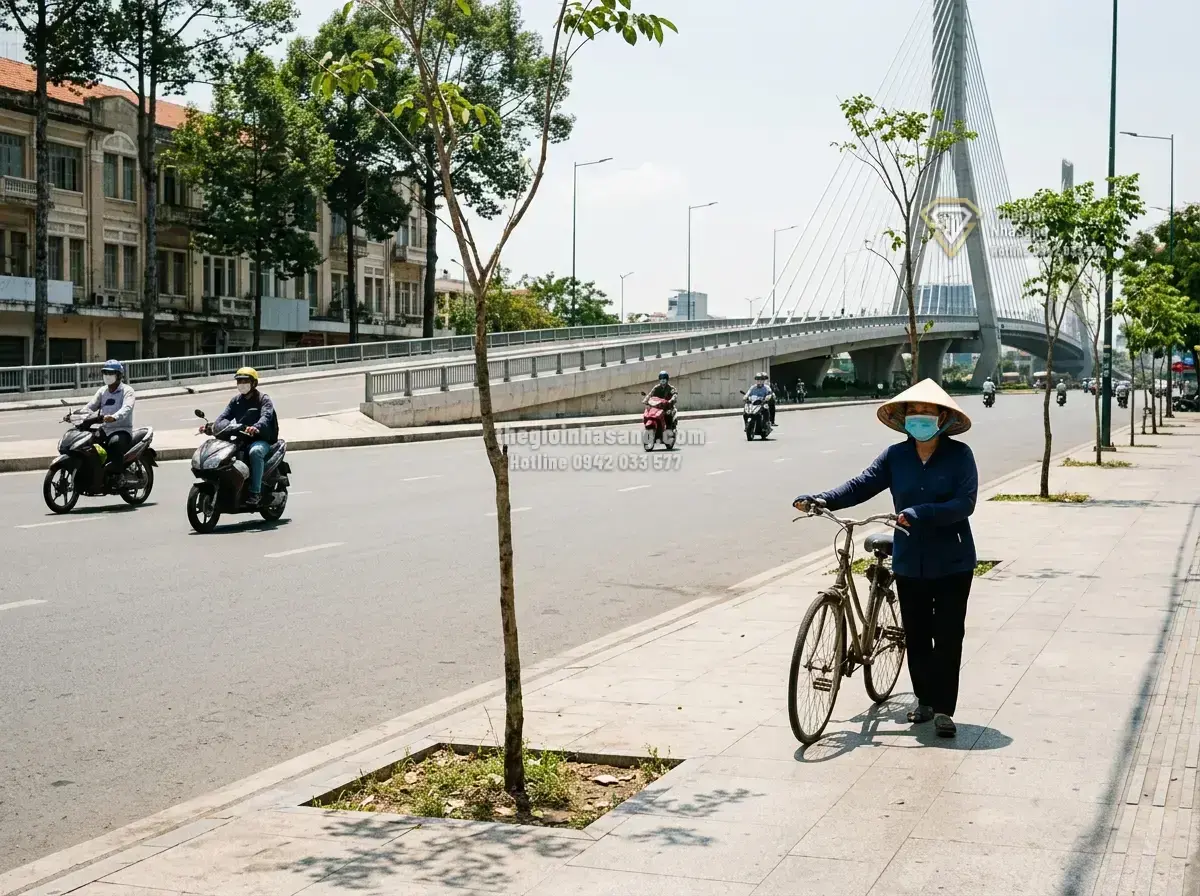 Giải pháp bù đắp mảng xanh đô thị trong bối cảnh phát triển hạ tầng trọng điểm tại TP.HCM