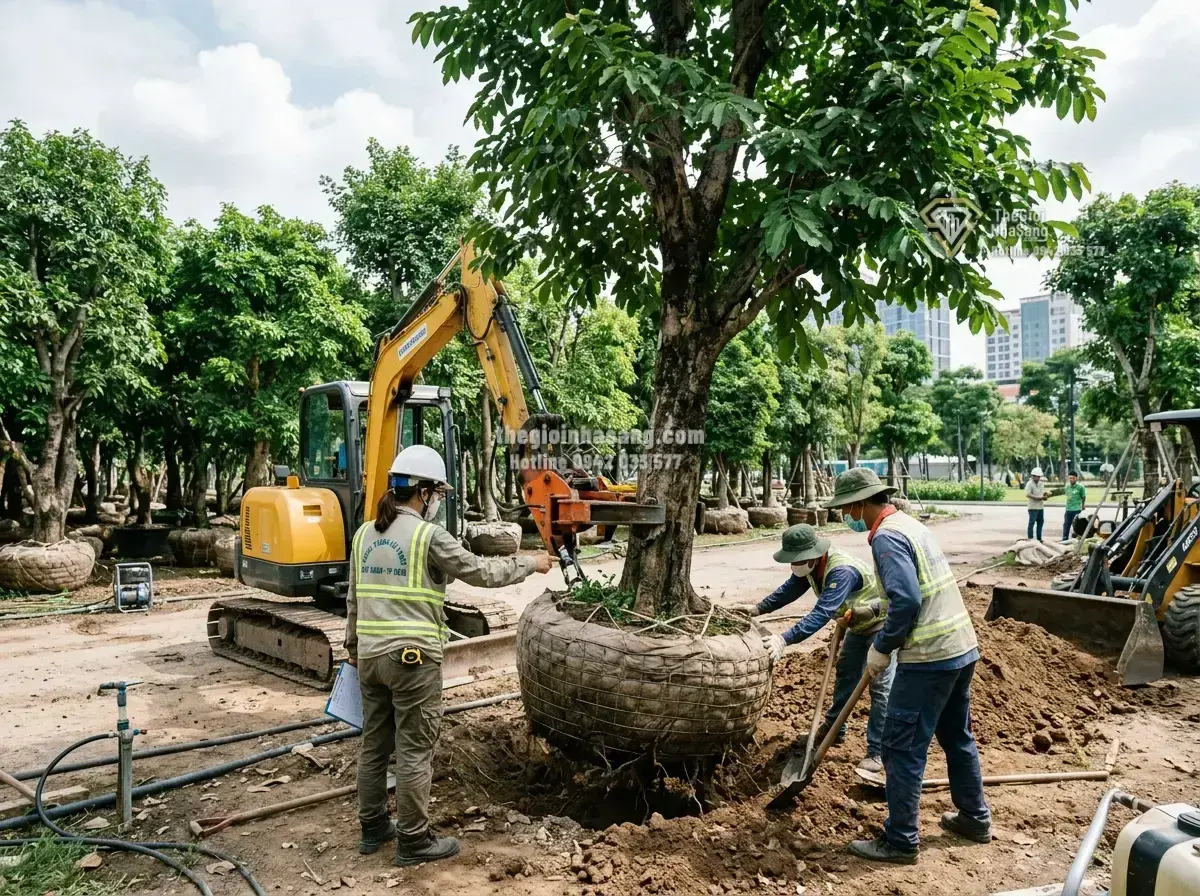 Giải pháp bù đắp mảng xanh đô thị trong bối cảnh phát triển hạ tầng trọng điểm tại TP.HCM
