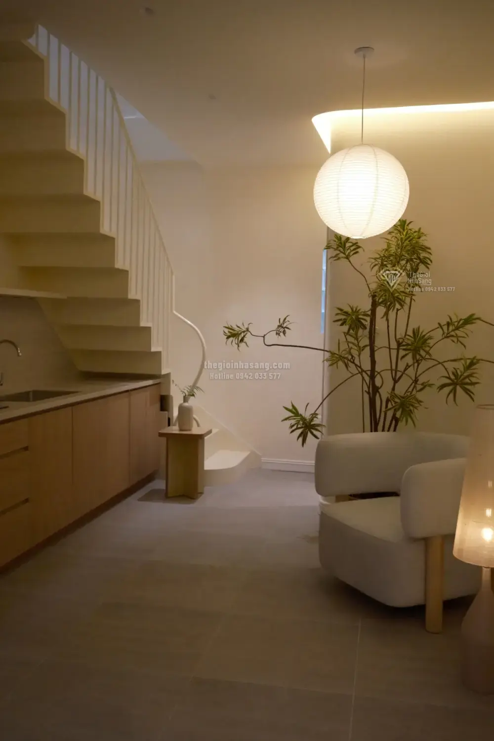 Giải pháp cải tạo nhà 30m2 thiếu sáng thành không gian sống thông thoáng tại TP HCM