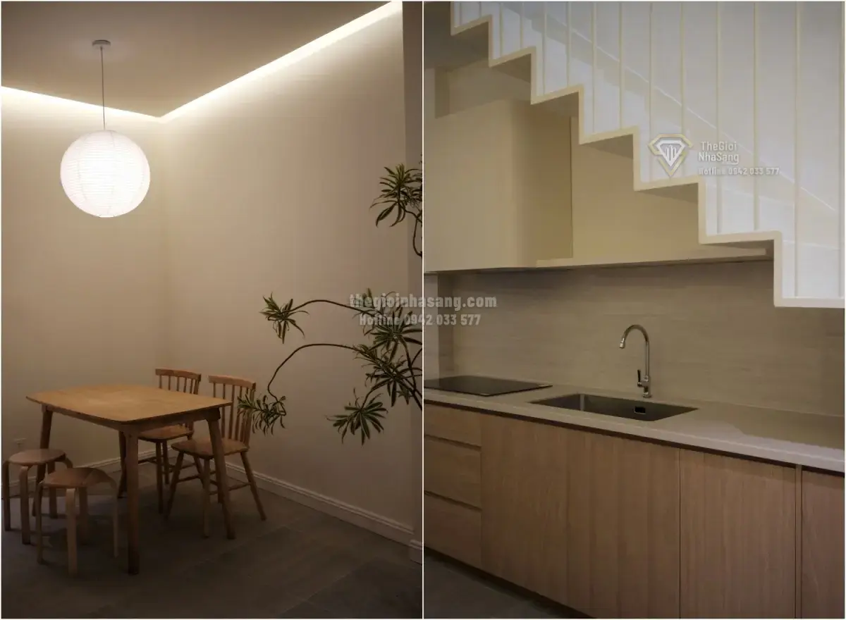 Giải pháp cải tạo nhà 30m2 thiếu sáng thành không gian sống thông thoáng tại TP HCM