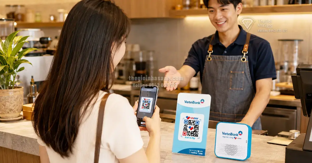 Giải pháp thanh toán số và loa thông báo giao dịch: Bước tiến mới hỗ trợ hộ kinh doanh trong bối cảnh phát triển đô thị và đầu tư bất động sản