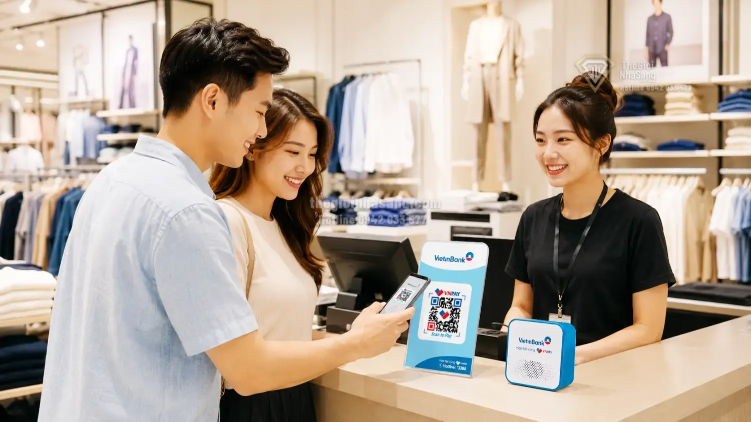 Giải pháp thanh toán số và loa thông báo giao dịch: Bước tiến mới hỗ trợ hộ kinh doanh trong bối cảnh phát triển đô thị và đầu tư bất động sản