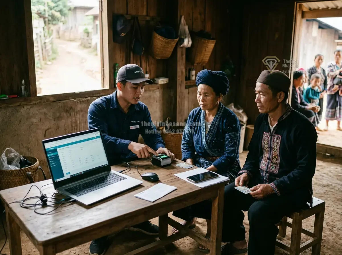 Giải pháp xác thực thông tin thuê bao đa ngôn ngữ của Viettel: Bước tiến quan trọng trong phát triển hạ tầng số vùng sâu, vùng xa