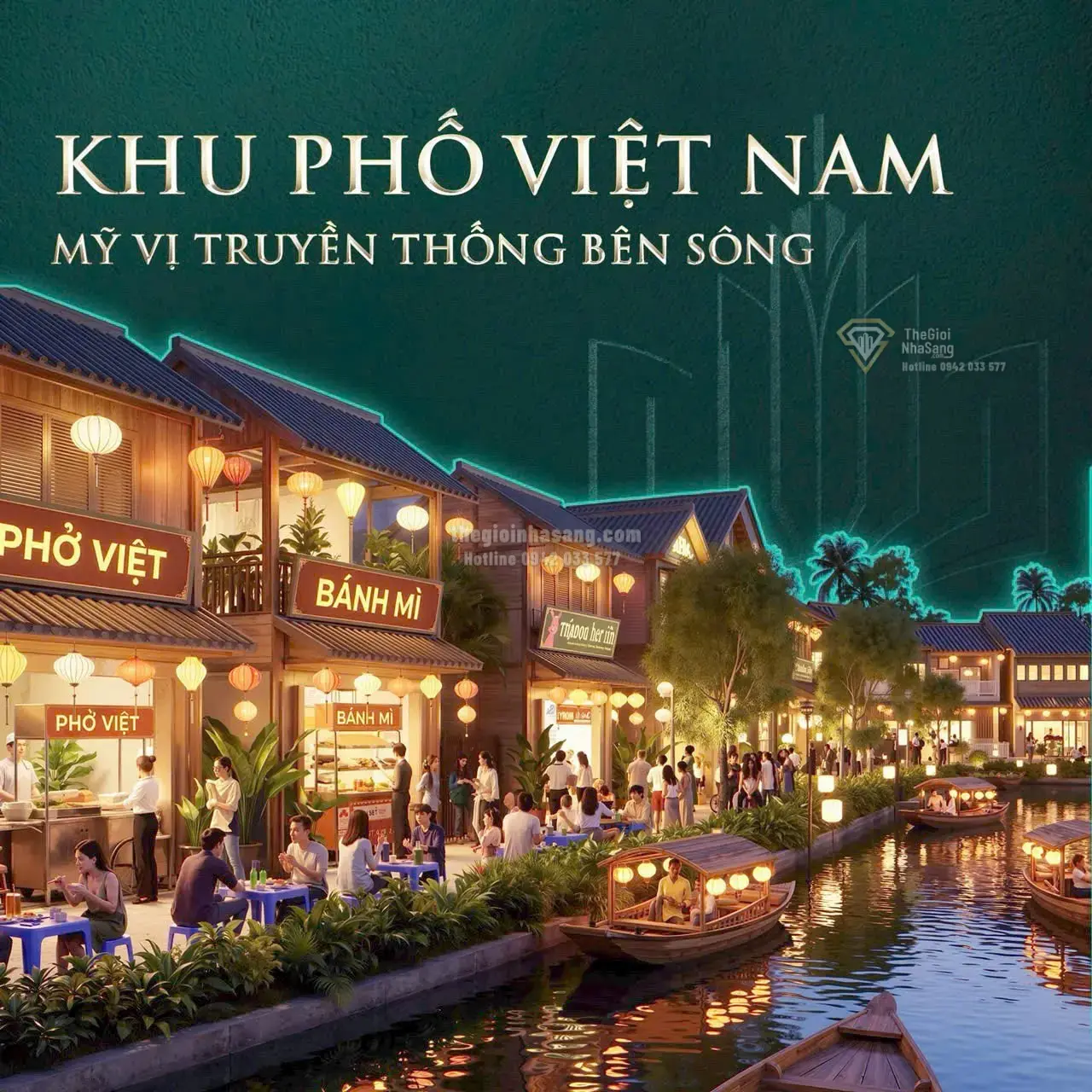 Global Village Vinhomes Saigon Park: Trung tâm ẩm thực và kinh tế đêm mới tại Tây Bắc TP.HCM
