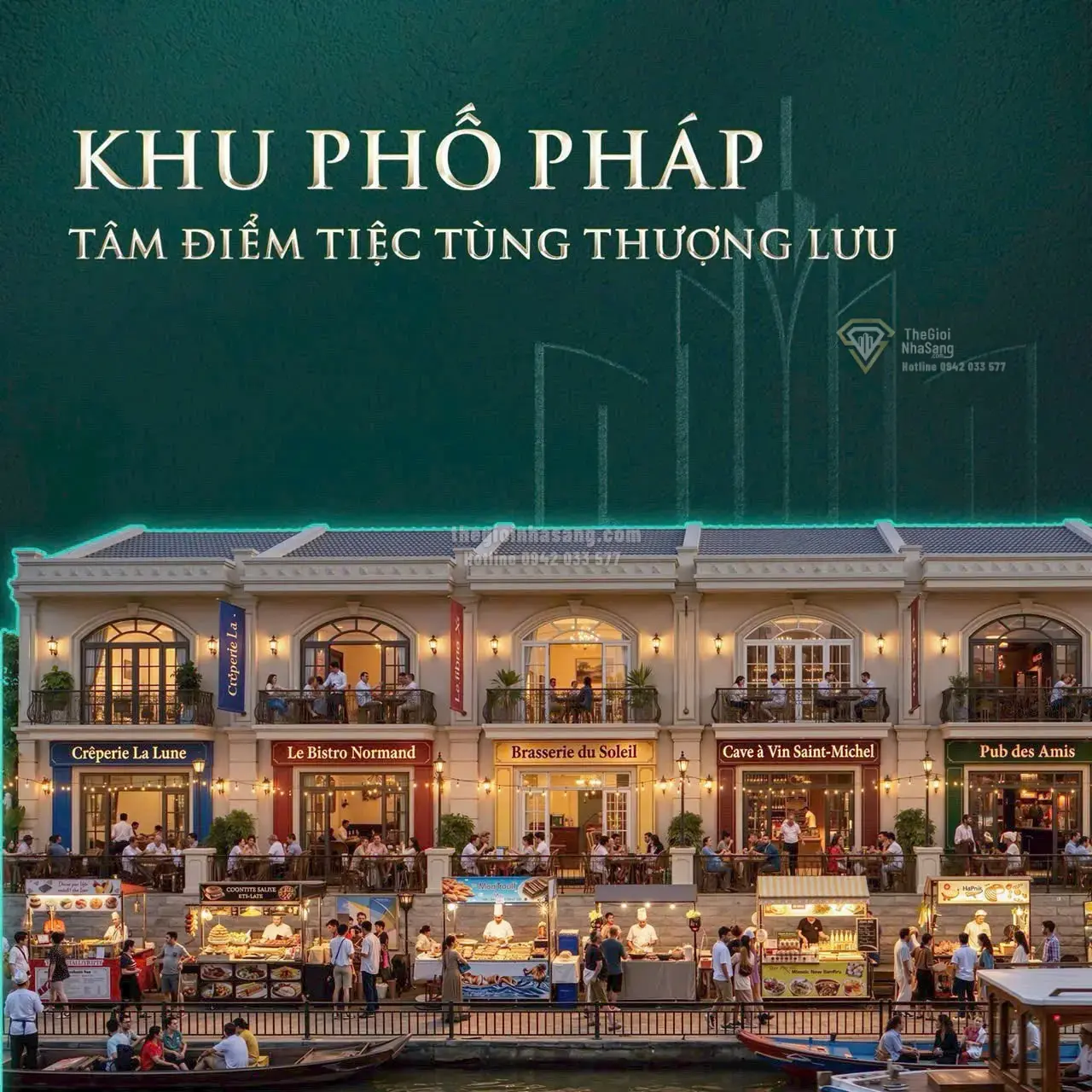 Global Village Vinhomes Saigon Park: Trung tâm ẩm thực và kinh tế đêm mới tại Tây Bắc TP.HCM