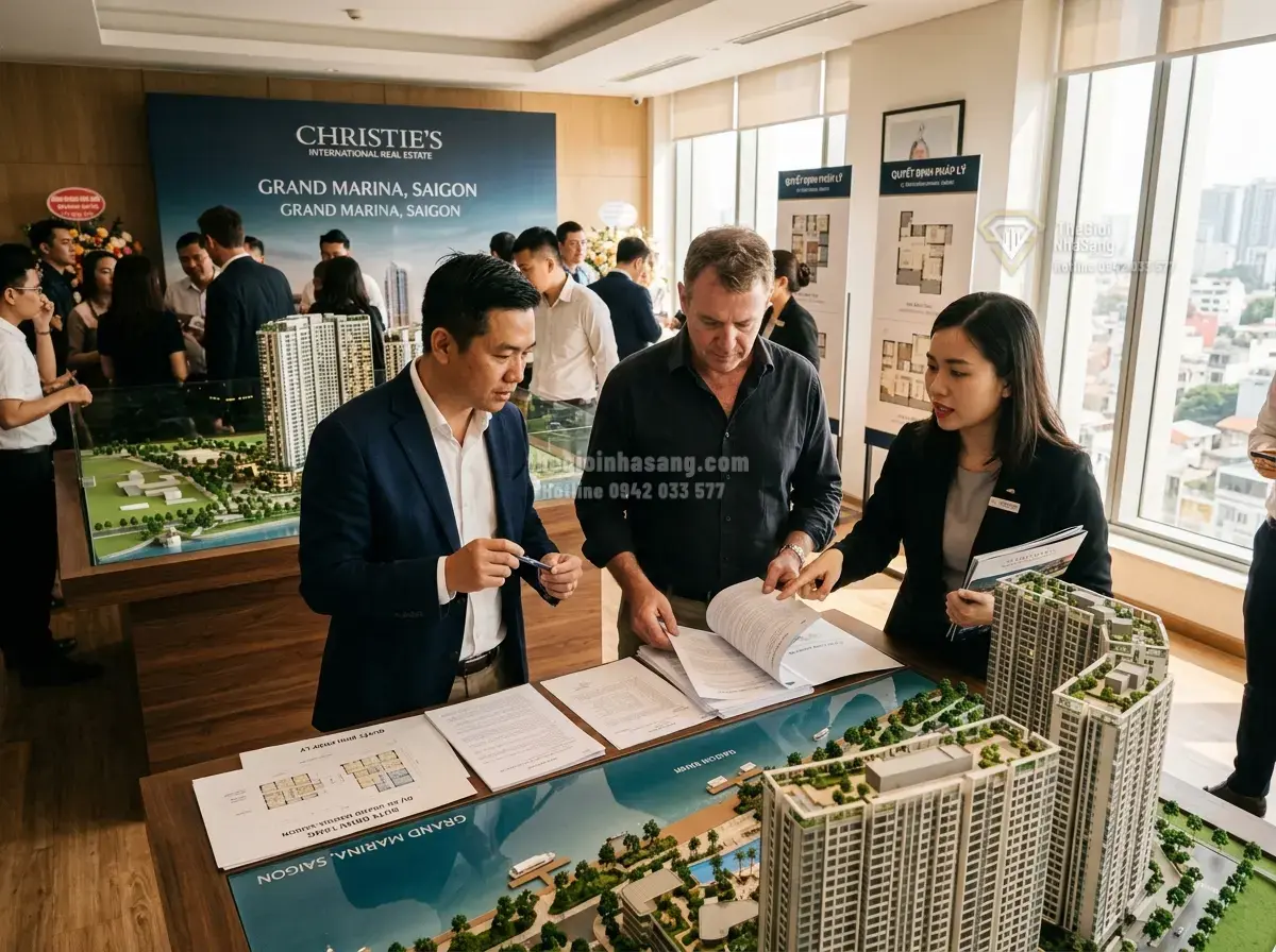 Grand Marina, Saigon: Bộ Ba Yếu Tố Vàng Tạo Nên Giá Trị Bất Động Sản Hàng Hiệu Bền Vững