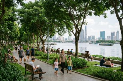 Grand Marina, Saigon và Sự Hồi Sinh Không Gian Xanh Ven Sông Sài Gòn