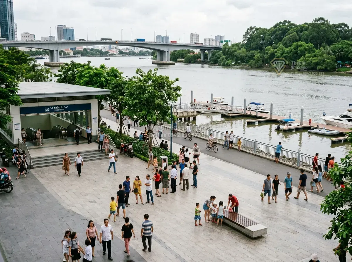 Grand Marina, Saigon và Sự Hồi Sinh Không Gian Xanh Ven Sông Sài Gòn