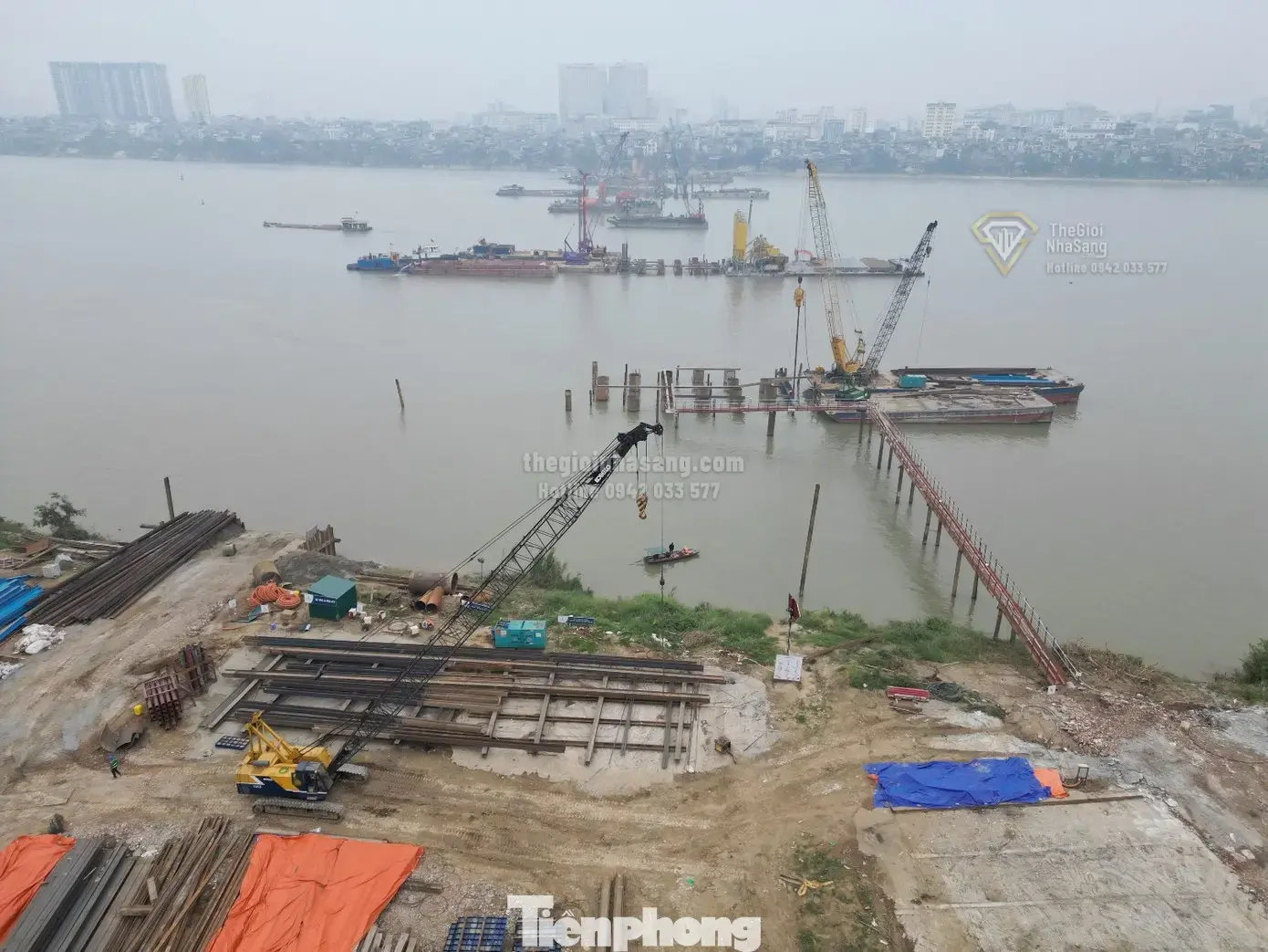 Hà Nội Đảm Bảo Tiến Độ Các Dự Án Cầu Qua Sông Hồng Trong Bối Cảnh Giá Xăng Dầu Tăng Cao