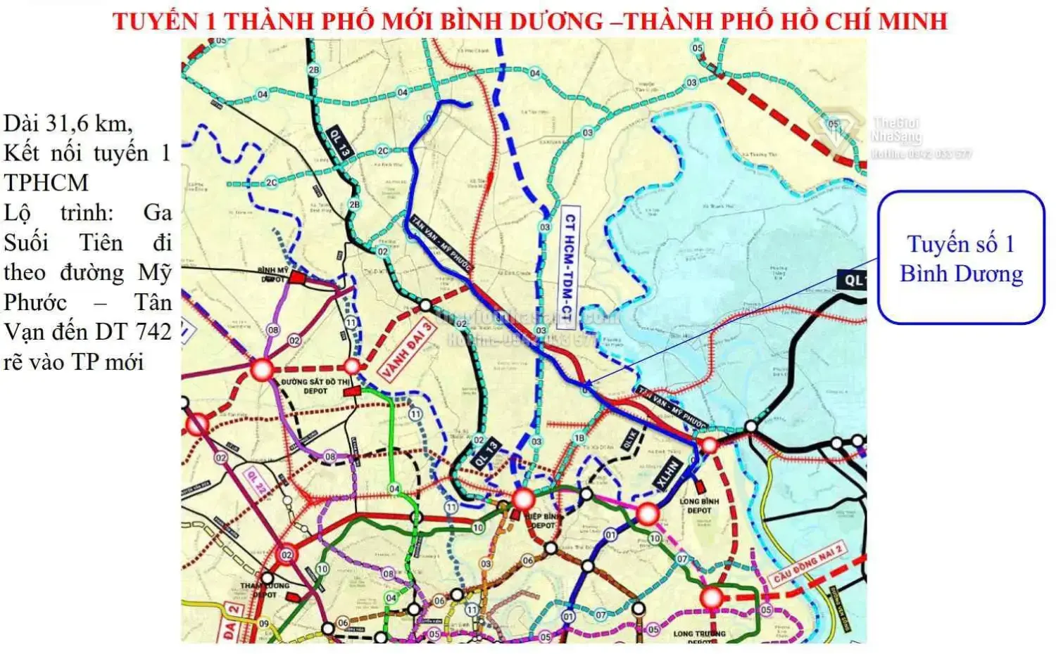Hai Tuyến Metro Kết Nối TPHCM - Bình Dương: Bước Đột Phá Cho Thị Trường Bất Động Sản Và Hạ Tầng Đô Thị Đa Trung Tâm