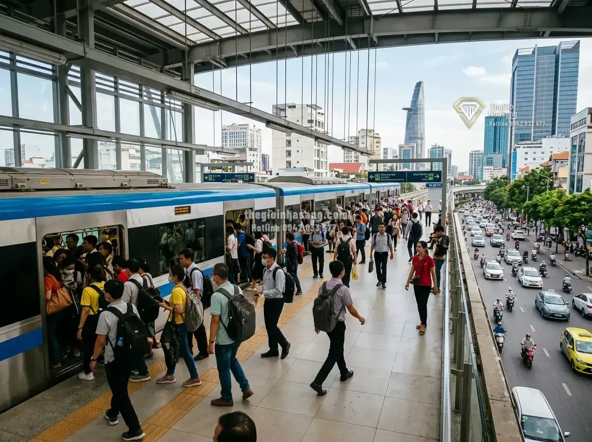 Hai Tuyến Metro Kết Nối TP.HCM – Bình Dương Với Vốn Đầu Tư Hơn 124.000 Tỷ Đồng: Cơ Hội Vàng Cho Thị Trường Bất Động Sản Cao Cấp