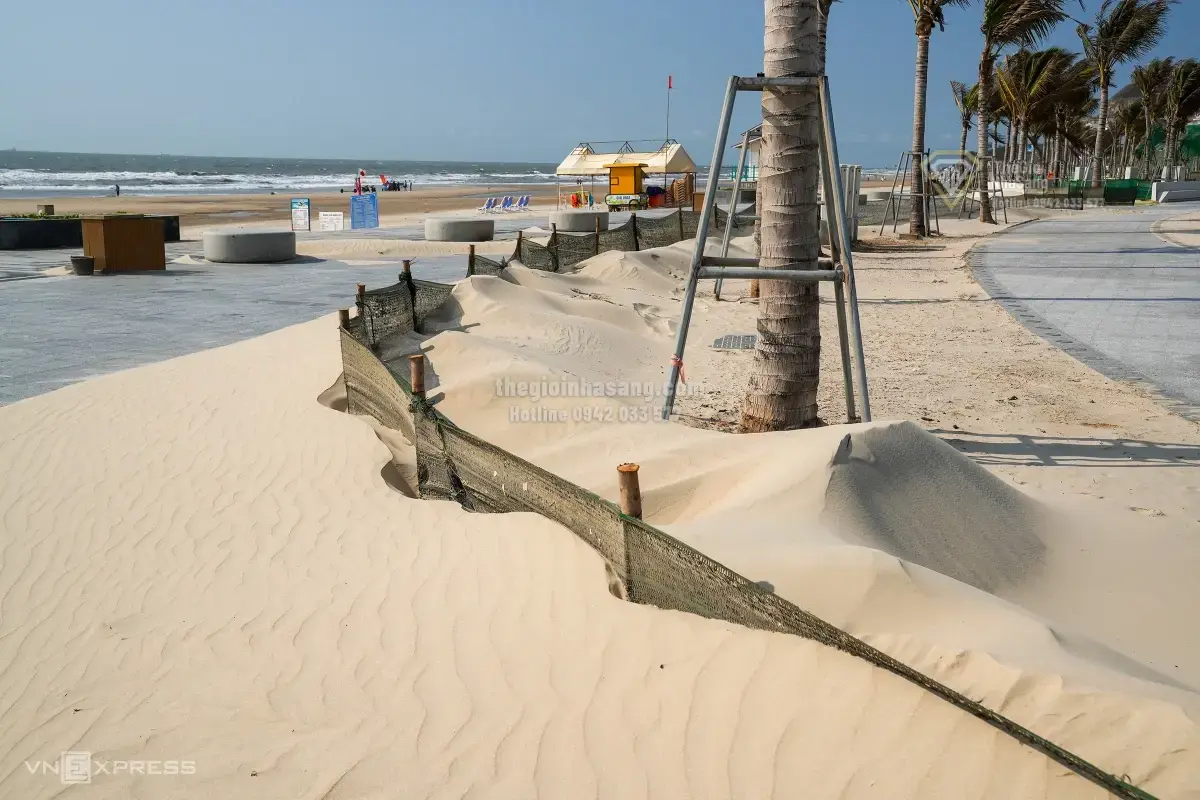 Hiện tượng cát bay tại Công viên Thùy Vân Vũng Tàu: Thách thức và giải pháp cho phát triển đô thị bền vững